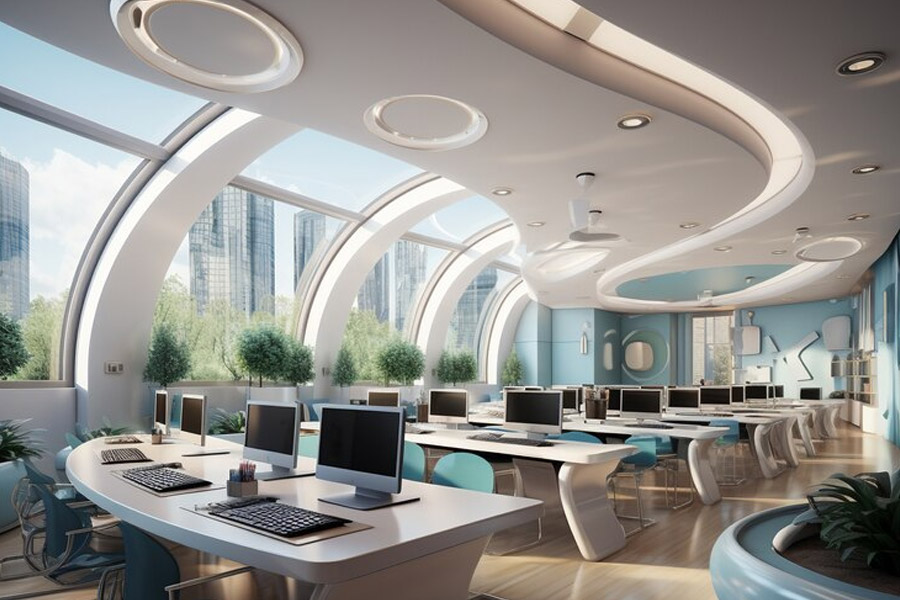 corporate office interior design in  Dubai