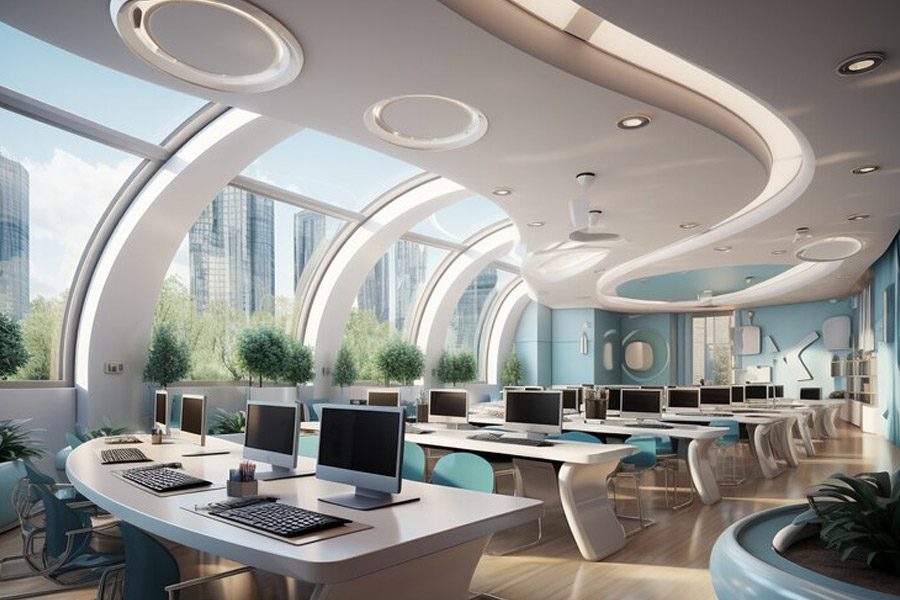 corporate office interior design in dubai